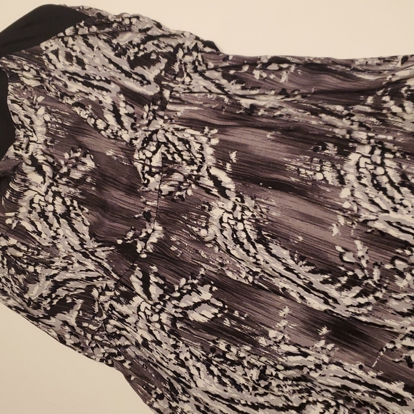 Derek Heart Summer Strappy Dress, Women's, Black, White & Gray - Picture 4 of 7